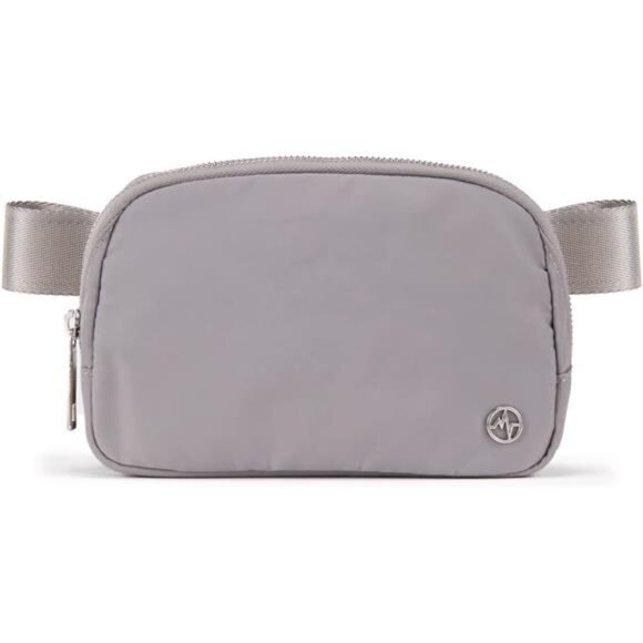Belt Bag for Women Light Grey